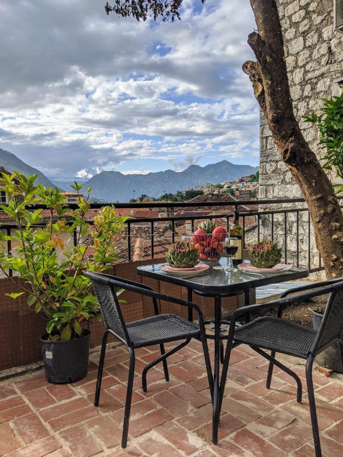 Best View! Rooftop With Garden - Old Town Nr404 科托尔 外观 照片