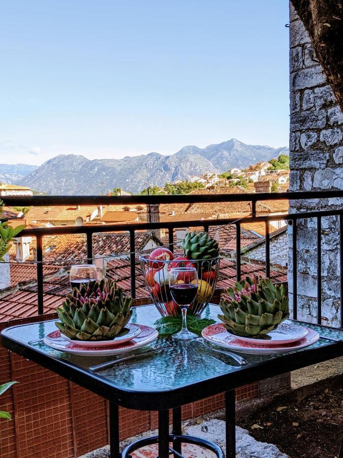 Best View! Rooftop With Garden - Old Town Nr404 科托尔 外观 照片