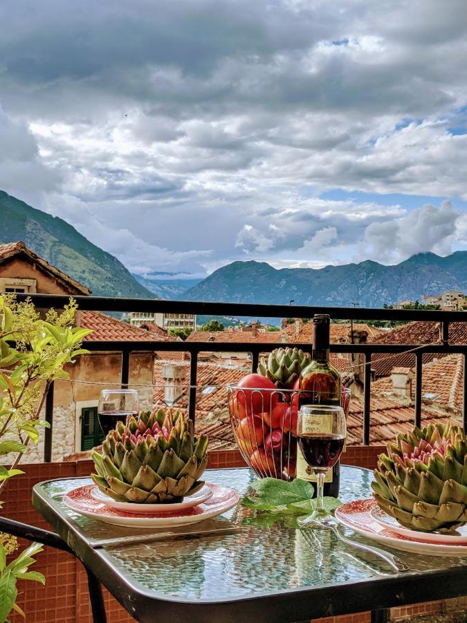 Best View! Rooftop With Garden - Old Town Nr404 科托尔 外观 照片